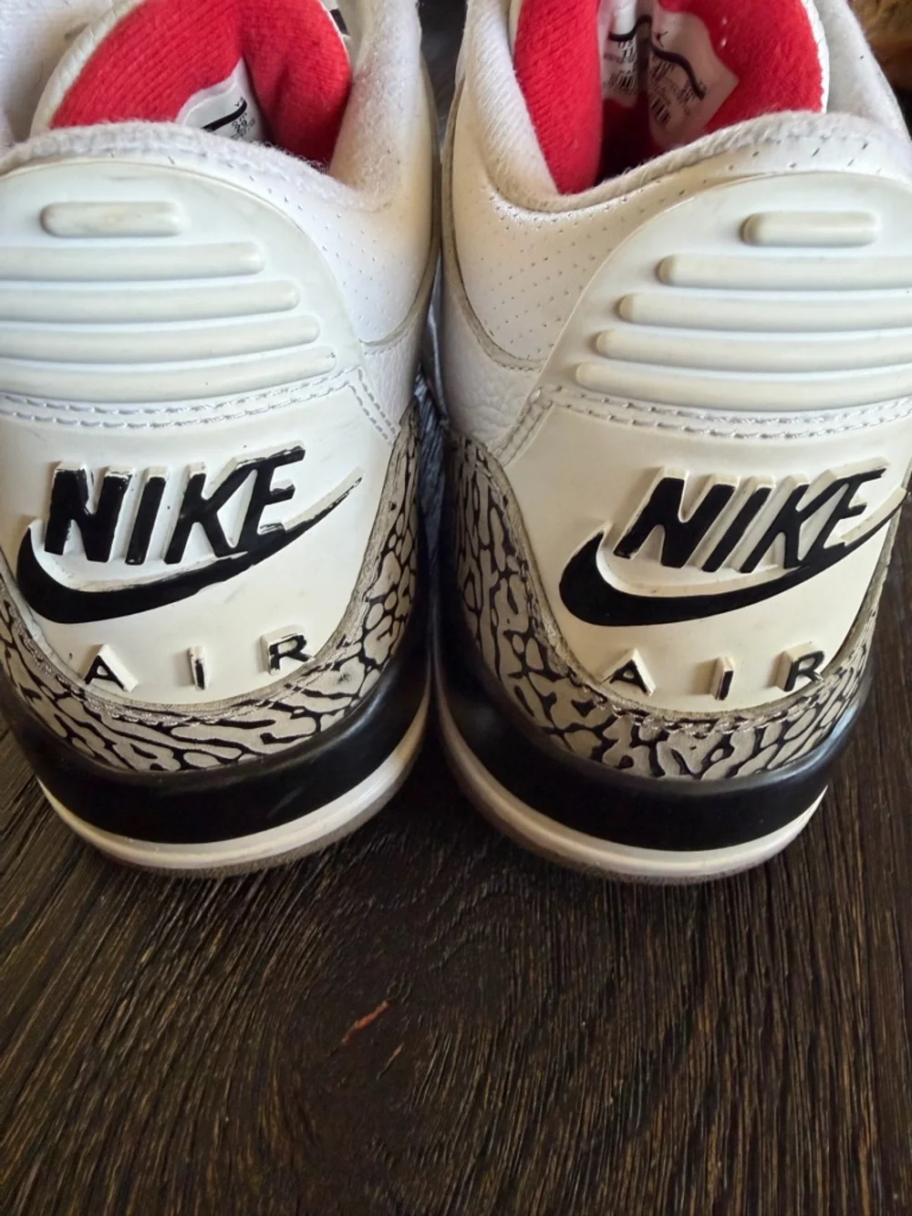 Jordan 3 Retro White Cement Reimagined Sneakers men’s size 11- USED - Picture 11 of 12